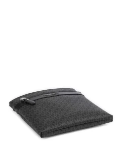 Hudson Umhängetasche Lederimitat schwarz