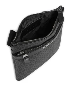 Hudson Umhängetasche Lederimitat schwarz
