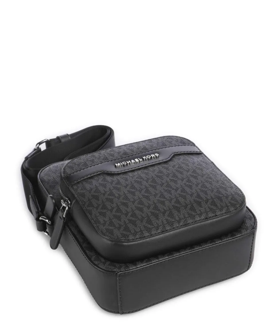 Hudson Umhängetasche Lederimitat schwarz