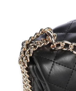 Humita Schultertasche Lederimitat schwarz