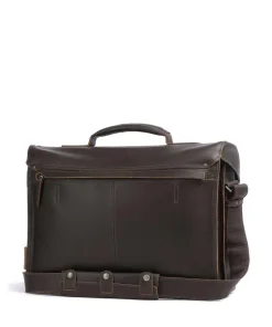 Hunter Finn Aktentasche 14″ Büffelleder dunkelbraun
