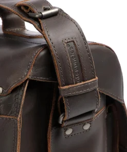 Hunter Finn Aktentasche 14″ Büffelleder dunkelbraun