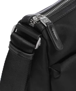 Hunter Schultertasche Nylon schwarz