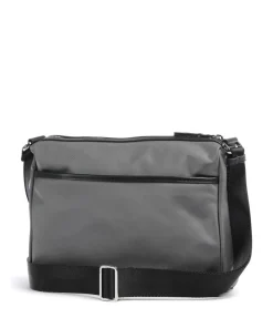 Hunter Schultertasche Nylon grau