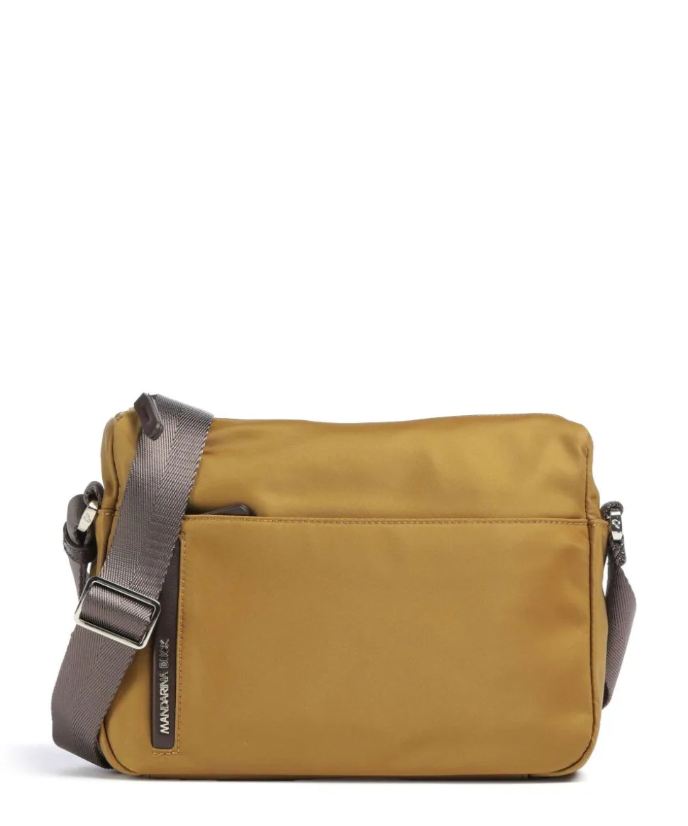 Hunter Schultertasche Nylon ocker