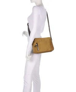 Hunter Schultertasche Nylon ocker