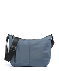 Hunter Schultertasche Nylon blaugrau