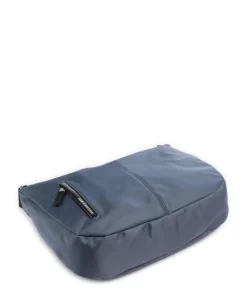 Hunter Schultertasche Nylon blaugrau