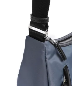 Hunter Umhängetasche Nylon blaugrau