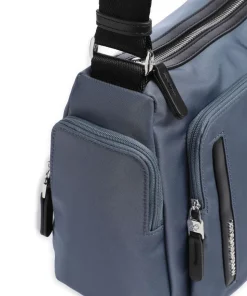 Hunter Umhängetasche Nylon blaugrau