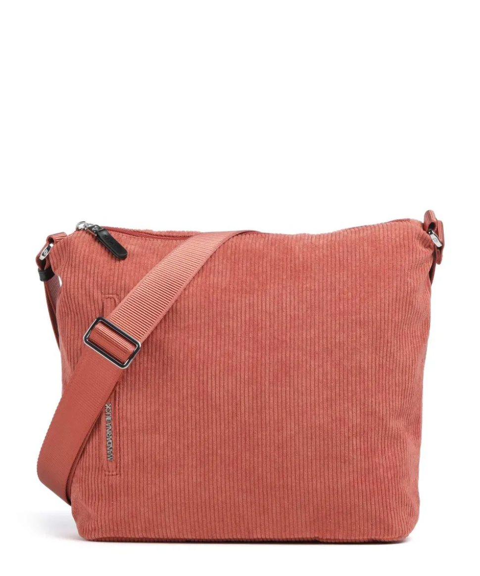 Hunter Velvet Schultertasche Polyester koralle