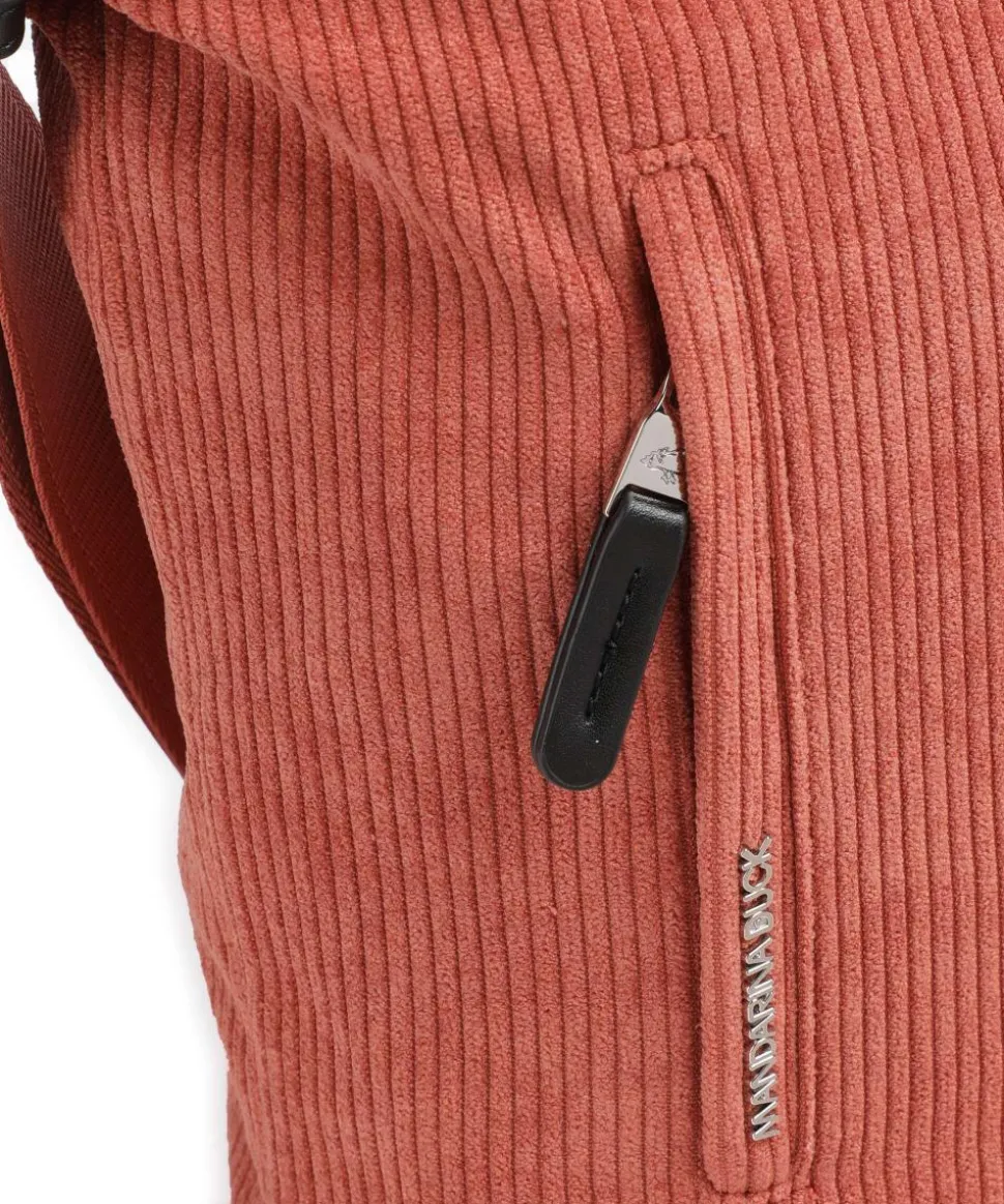 Hunter Velvet Schultertasche Polyester koralle