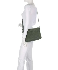 Hunter Velvet Umhängetasche Polyester dunkelgrün