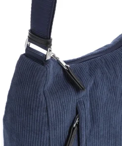 Hunter Velvet Umhängetasche Polyester dunkelblau