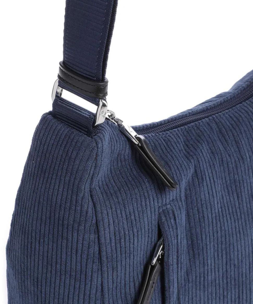 Hunter Velvet Umhängetasche Polyester dunkelblau