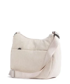 Hunter Velvet Umhängetasche Polyester creme