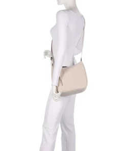 Hunter Velvet Umhängetasche Polyester creme