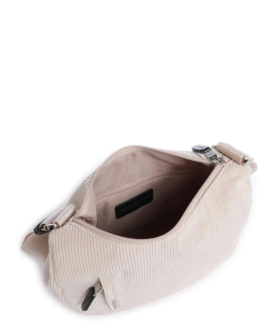 Hunter Velvet Umhängetasche Polyester creme