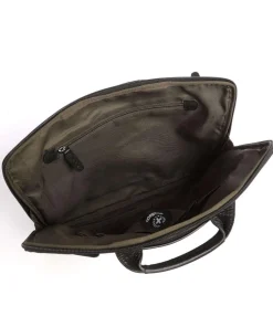 Hyde Park Aktentasche Leder schwarz