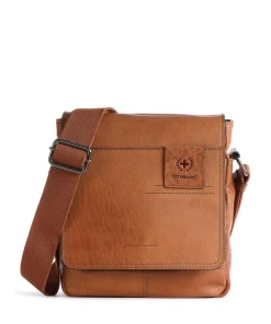 Hyde Park Umhängetasche Leder cognac