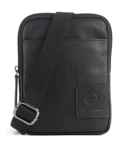 Hyde Umhängetasche Leder schwarz