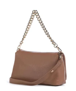 Icon M Schultertasche Lederimitat braun