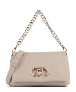 Icon M Schultertasche Lederimitat beige