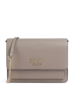 Icon M Umhängetasche Lederimitat taupe