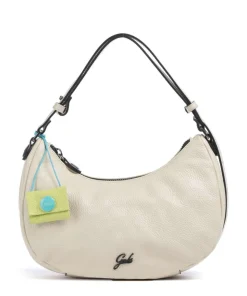 Icon Maite Schultertasche genarbtes Kalbsleder natur