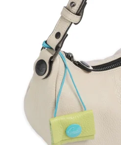 Icon Maite Schultertasche genarbtes Kalbsleder natur