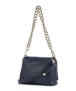 Icon S Schultertasche Lederimitat dunkelblau