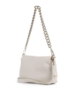 Icon S Schultertasche Lederimitat elfenbein