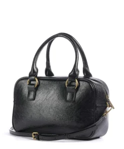 Iconic Snakes Pockets Handtasche Lederimitat schwarz