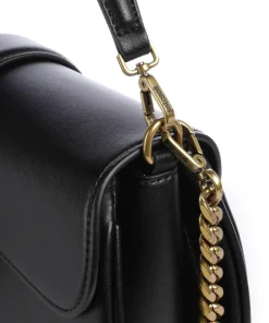 Iconic Snakes Schultertasche Lederimitat schwarz