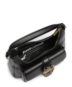 Iconic Snakes Schultertasche Lederimitat schwarz