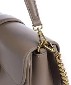 Iconic Snakes Schultertasche Lederimitat taupe