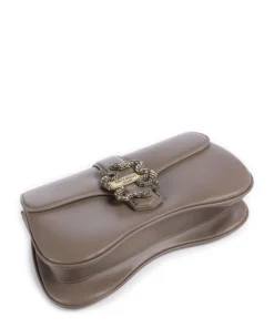 Iconic Snakes Schultertasche Lederimitat taupe