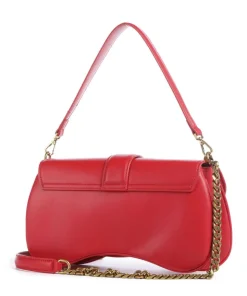 Iconic Snakes Schultertasche Lederimitat rot