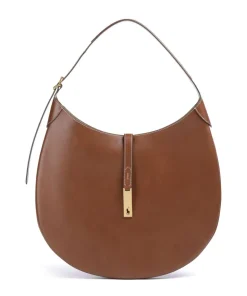 ID Collection Medium Beuteltasche fein genarbtes Rindsleder braun