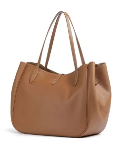 ID Collection Medium Shopper fein genarbtes Rindsleder braun