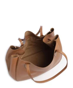 ID Collection Medium Shopper fein genarbtes Rindsleder braun