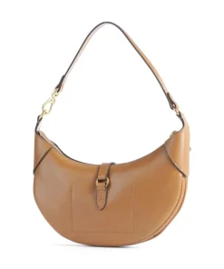 ID Collection Small Schultertasche fein genarbtes Rindsleder tan