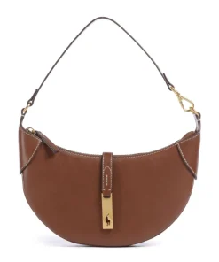 ID Collection Small Schultertasche fein genarbtes Rindsleder braun