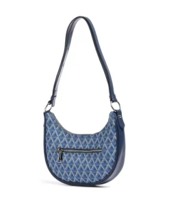 Ikon IT Schultertasche Lederimitat blau