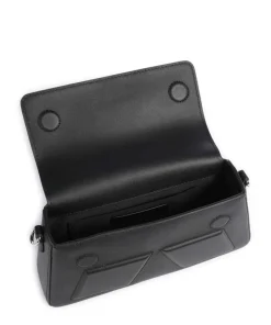 Ikon K Soft Umhängetasche fein genarbtes Rindsleder schwarz