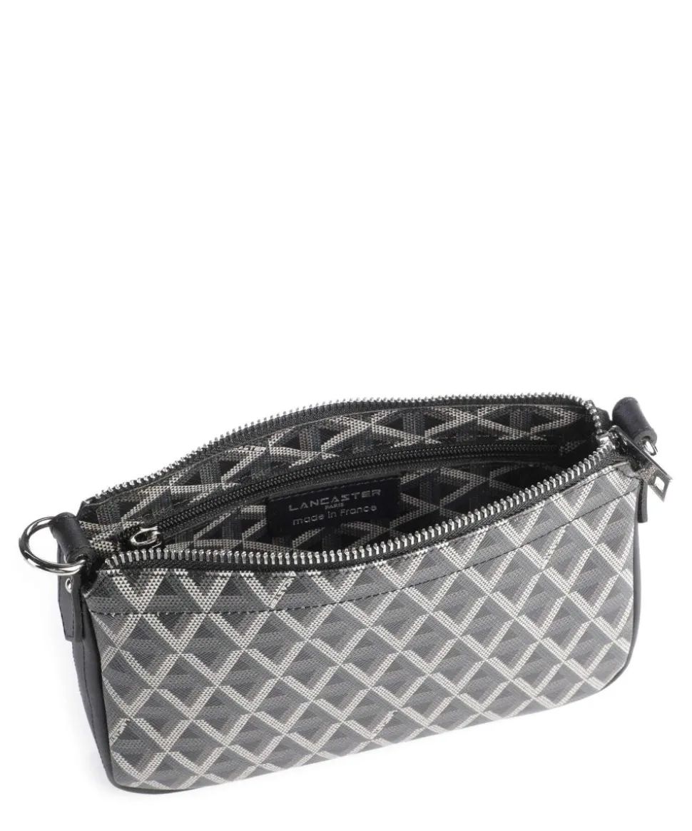 Ikon Umhängetasche Lederimitat schwarz