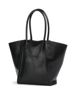 Ilsa Shopper Rindsleder schwarz