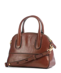 Iolanda Handtasche fein genarbtes Rindsleder braun