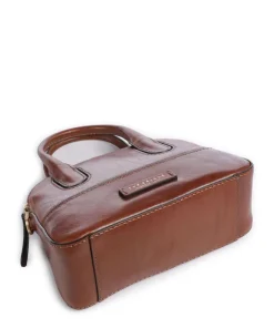 Iolanda Handtasche fein genarbtes Rindsleder braun