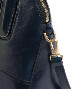 Iolanda Handtasche fein genarbtes Rindsleder dunkelblau